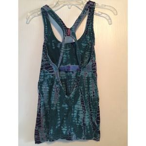Tie Dye Tank Fitness Top